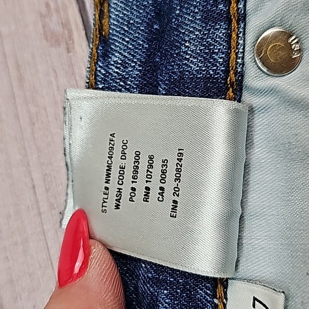 NEW HUDSON NATALIE SUPER SKINNY DISTRESSED 5 POCKET DENIM BLUE JEANS - Picture 14 of 14